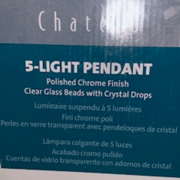Quoizel Chateau Chandelier/Pendant Light-Brand New - Picture 4 of 6